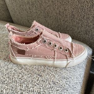 Girls slip on sneakers